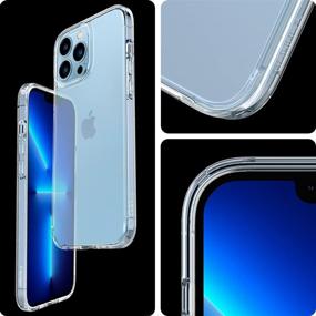 img 2 attached to Spigen Ultra Hybrid [Anti-Yellowing Tech] iPhone 13 Pro Max Case (2021) - Transparent