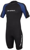 lemorecn wetsuits neoprene jumpsuit 3035blackbluel logo