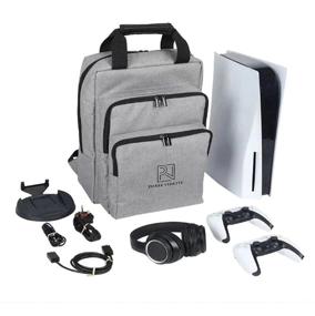 img 4 attached to 🎮 Pierre Vedette PS5 Case Travel Bag - The Ultimate Premium Backpack and Carry Case for Playstation 5/4