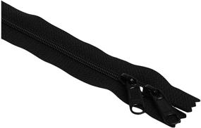 img 3 attached to 🔒 Black ByAnnie ZIP30-105 Double Slide Zipper – Durable and Versatile 30-inch Zipper