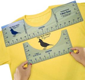 img 4 attached to Effortlessly Perfect Your T-Shirt Designs with the Acrylic T-Shirt Ruler Guide (2 Pack): Ideal for Vinyl and Sublimation Application