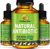 🐱 boost your cat's wellness naturally with goldenpaw herbal pet supplement logo