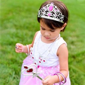 img 3 attached to 👑 Sparkling Princess Party Necklaces - Tagitary Birthday Supplies