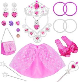 img 4 attached to 👑 Sparkling Princess Party Necklaces - Tagitary Birthday Supplies