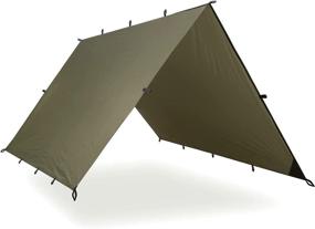 img 4 attached to 🌧️ Aqua Quest Guide Tarp - 100% Waterproof Ultralight Ripstop SilNylon Backpacking Rain Fly - Various Sizes in Forester Green, Olive Drab, or Stealth Gray