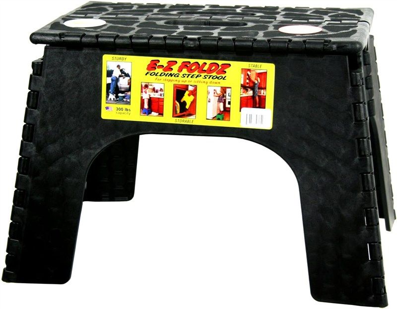 plastics 103 6bk foldz black stool 로고