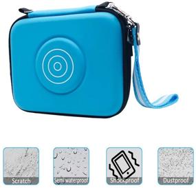 img 1 attached to 🔵 Blue Travel Storage Case for VTech KidiZoom Creator Cam Video Camera, Perfect for VTech Kidizoom Studio Video Camera and Accessories (Case Only)