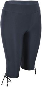 img 2 attached to Hilor Womens Surfing Leggings Aquamarine Women's Clothing for Swimsuits & Cover Ups