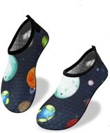 👟 starry earth kids water shoes: quick dry aqua socks for barefoot sports activities, boys, girls & toddlers logo