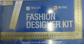 img 2 attached to 📏 Fairgate Fashion Designer Rule Kit in Cm (15-202): Essential Tool for Precise Fashion Design Measurements