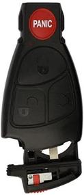 img 1 attached to 🔑 KeylessOption IYZ3312 Replacement Keyless Entry Car Remote Shell with Button Pad, Battery Clip