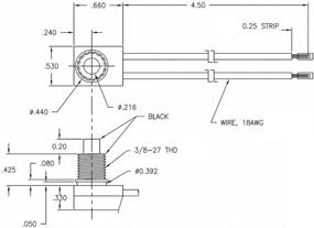 img 2 attached to Core Tools CT127 LS B Button Waterproof