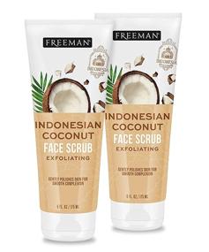 img 4 attached to Набор для отшелушивания индонезийского кокоса Freeman Beauty