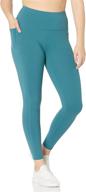 👖 skechers women's gowalk high-rise legging for enhanced comfort and style logo