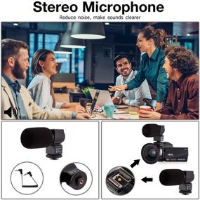 img 2 attached to 🎥 4K Camcorder Video Camera KOT HD WiFi 3.0 Inch IPS Touch Screen 48MP 16X Powerful Digital Zoom Camera with Microphone and Wide Angle Lens IR Night Vision Vlogging Video Camera Recorder Handy cam" -> "4K Camcorder Video Camera KOT HD WiFi 3.0 Inch IPS Touch Screen 48MP 16X Digital Zoom Camera with Microphone and Wide Angle Lens IR Night Vision Vlogging Video Camera Recorder Handy cam - Enhanced SEO