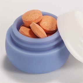 img 2 attached to AMMAX Cosmetic Containers Sample Silicone: Preserve and Portion your Products Efficiently