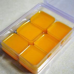 img 2 attached to 🕯️ 100 Pack of Wax Melt Molds: Transparent Plastic Clamshell Wax Melting Containers