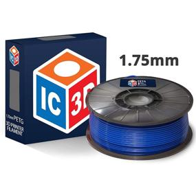 img 1 attached to IC3D Blue 1 75Mm Printer Filament Additive Manufacturing Products and 3D Printing Supplies