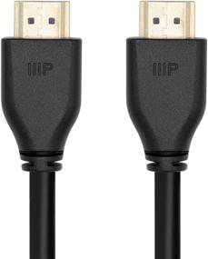 img 3 attached to 💻 Monoprice 8K Certified Ultra High Speed HDMI 2.1 Cable - 10 Feet - Black, 48Gbps | PS5, Xbox Series X/S Compatible