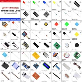 img 3 attached to Freenove Ultimate Starter Kit for Raspberry Pi: 561-Page Tutorials, Python C Java Scratch Coding, 223 Items, 72 Projects, Solderless Breadboard