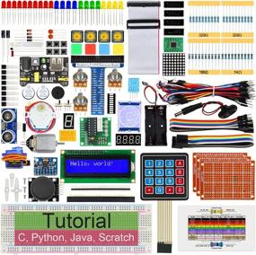 img 4 attached to Freenove Ultimate Starter Kit for Raspberry Pi: 561-Page Tutorials, Python C Java Scratch Coding, 223 Items, 72 Projects, Solderless Breadboard