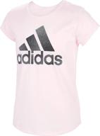 adidas girls short sleeve graphic girls' clothing logo