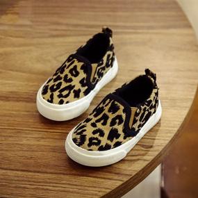 img 3 attached to 👟 UBELLA Toddler Canvas Sneakers: Stylish and Comfortable Boys' Shoes