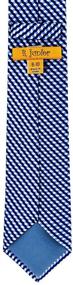img 1 attached to 👔 Retreez Wavy Zig Zag Stripe Pattern Woven Boy's Tie - Size 8-10 years