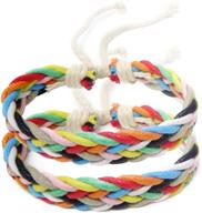 honbay handmade adjustable friendship bracelets logo