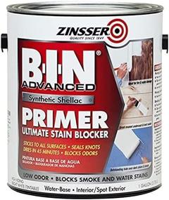 img 3 attached to 🎨 270976 Zinsser White B-I-N Advanced Synthetic Shellac Primer - 1 Gallon (Pack of 1)