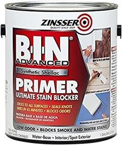 img 2 attached to 🎨 270976 Zinsser White B-I-N Advanced Synthetic Shellac Primer - 1 Gallon (Pack of 1)