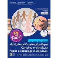 pacon pac9512bn multicultural construction assorted logo