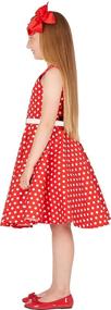 img 1 attached to 👗 Timeless Charm: BlackButterfly Audrey Vintage Polka Girls' Clothing and Dresses