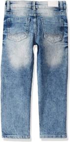 img 1 attached to 👖 Stylish and Comfortable Southpole Boys' Little Slim Stretch Biker/Moto Denim Pants