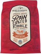 🐶 10lb stella & chewy's raw coated beef recipe dog food logo