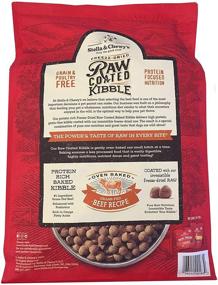 img 1 attached to 🐶 10lb Stella & Chewy's Raw Coated Beef Recipe Dog Food