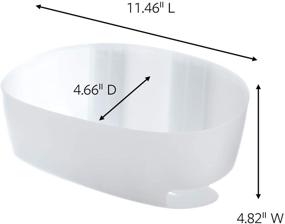 img 3 attached to Bath11-Es Shower Caddy with Command Design