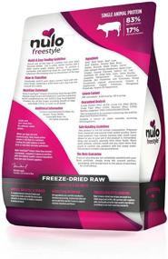 img 3 attached to 🐶 Nulo Freestyle Freeze-Dried Raw Dog Food: Natural Grain-Free Formula with GanedenBC30 Probiotics for Digestive and Immune Health, Suitable for All Ages and Breeds