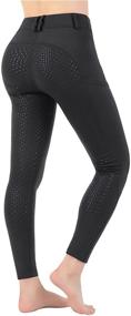 img 1 attached to Pockets Training Breeches Silicone Navy M 1 Sports & Fitness and Other Sports