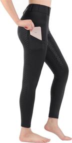 img 3 attached to Pockets Training Breeches Silicone Navy M 1 Sports & Fitness and Other Sports