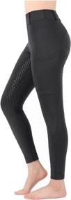 img 4 attached to Pockets Training Breeches Silicone Navy M 1 Sports & Fitness and Other Sports