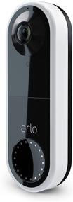 img 4 attached to 🚪 Arlo Essential Wired Video Doorbell - HD 180° View, Night Vision, 2 Way Audio, Wi-Fi Direct, Easy Installation (Existing Doorbell Wiring Required) - White