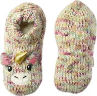 🧦 fuzzy babba girls critter knit slipper socks with enhanced seo logo