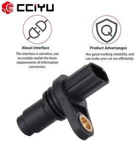 img 2 attached to Датчик положения распределительного вала CCIYU для Toyota Camry Avalon 4Runner Corolla Corolla iM FJ Cruiser, Lexus CT200h ES350 RX350 LX570 NX300h, Scion iQ tC xD | Датчик CPS 90919-0506