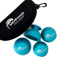 🔴 enhanced wave tools therapy silicone sport cupping set logo