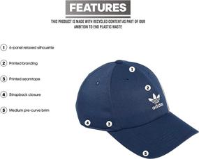 img 3 attached to 🧢 adidas Originals Superstar Relaxed Adjustable Cap: Stylish Hat for a Perfect Fit!