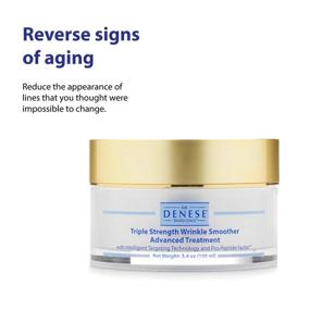 img 3 attached to Advanced Treatment: Dr. Denese SkinScience Triple Strength Wrinkle Smoother | Natural Extracts 🌿 & Enhanced Peptide Technology | Tighten & Firm Skin | Paraben-Free & Cruelty-Free | 3.4oz