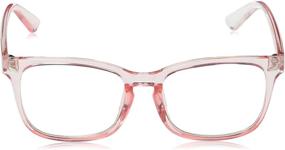 img 3 attached to 👓 Unisex Blue Light & UV400 Blocking Glasses by Amazon Essentials, Non Prescription