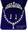 jalisiol rhinestone accessories earrings necklace logo