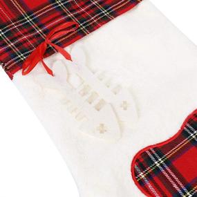 img 3 attached to 🎄 LO LORD LO Christmas Stocking for Pets - Personalized Large Paw Stocking for Dogs and Cats